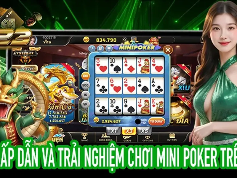 Hình ảnh bàn Poker tại Bet88